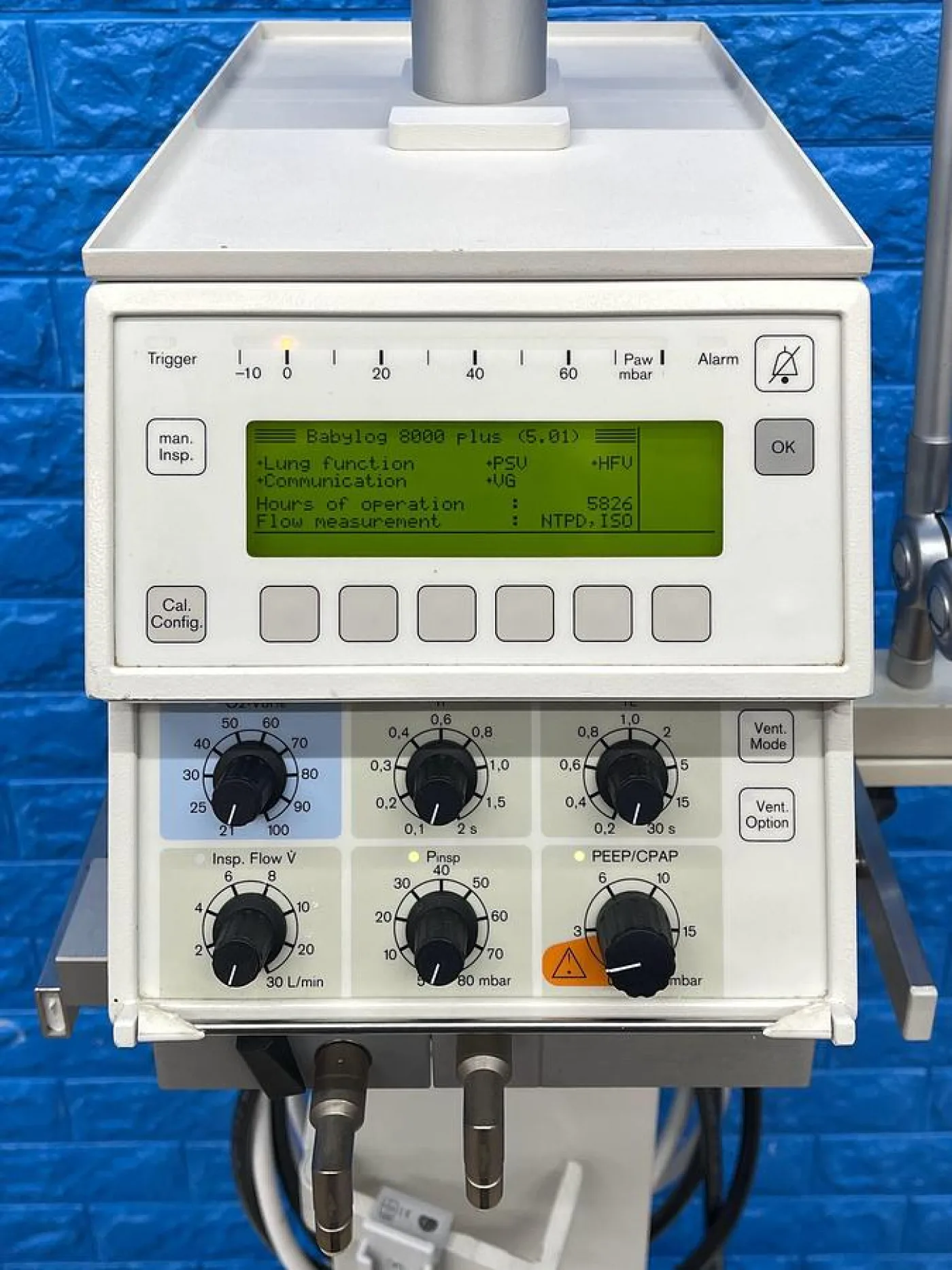 Babylog 8000 plus Neonatal Intensive Care Ventilation YOM: 2009 - 5