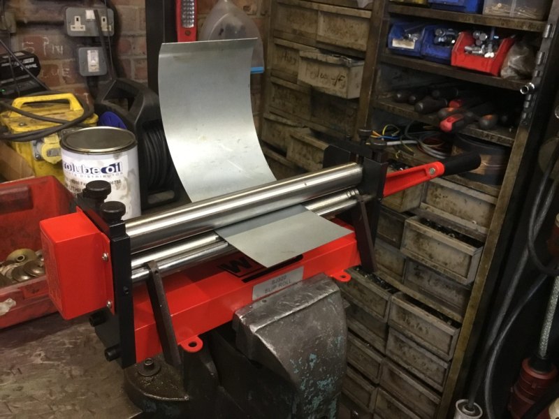 WNS Bench Bending Rolls 320mm x 32mm x 1.0mm Capacity - WNS - W. Neal Services Ltd