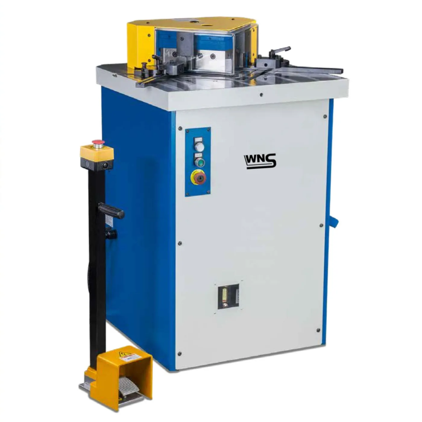 METALLKRAFT Hydraulic Corner Notcher 220mm x 220mm x 6.0mm Capacity - WNS - W. Neal Services Ltd - 1