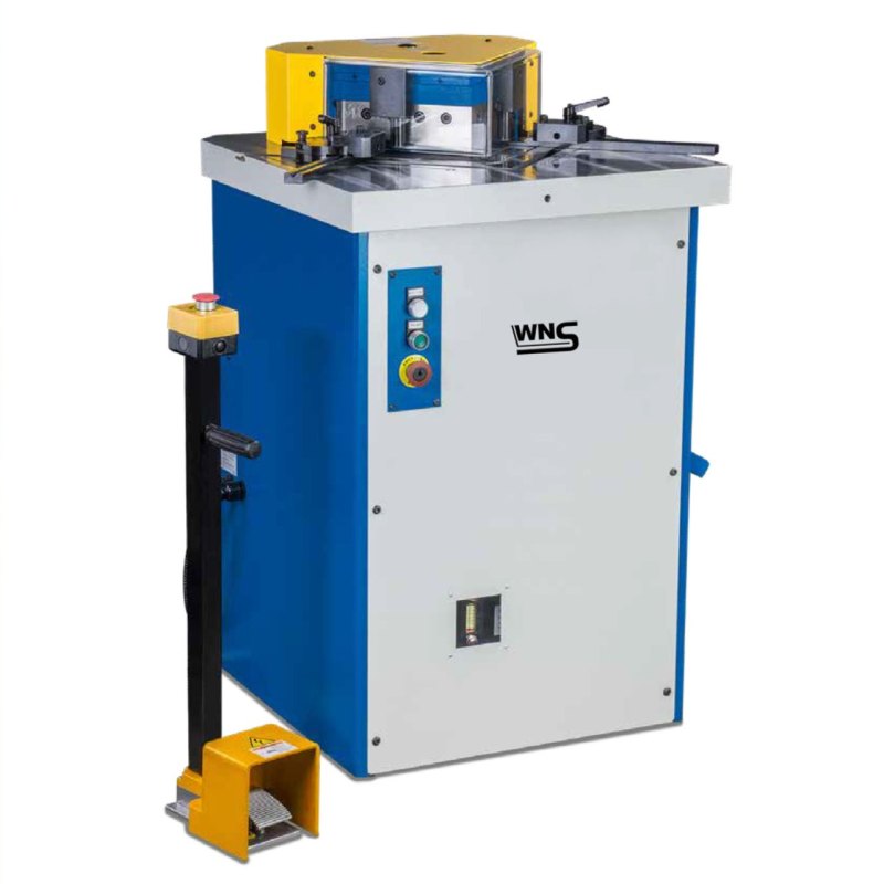 METALLKRAFT Hydraulic Corner Notcher 220mm x 220mm x 6.0mm Capacity - WNS - W. Neal Services Ltd