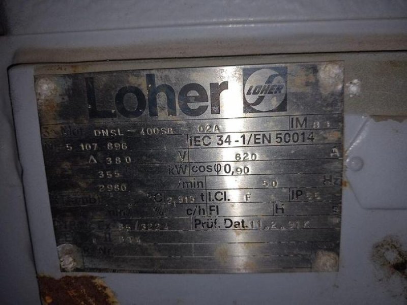 Motor Loher 355 kW DNSL 400SB 02A