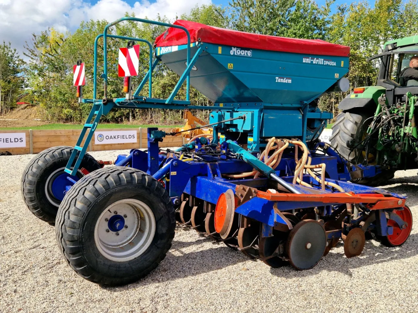 Moore Uni-Drill DP400A Tandem 4m Trailed Direct Drill - 1