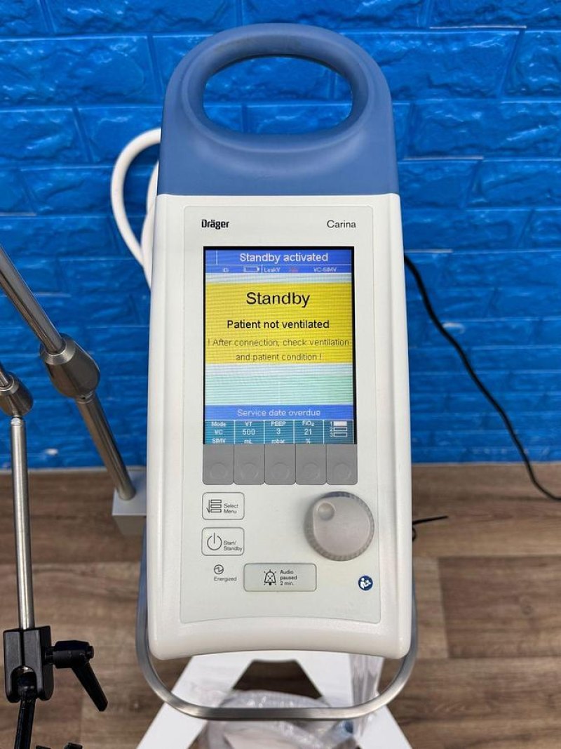 Dräger Carina Ventilator REF: 5704110 Hours: 52 YOM: 2018