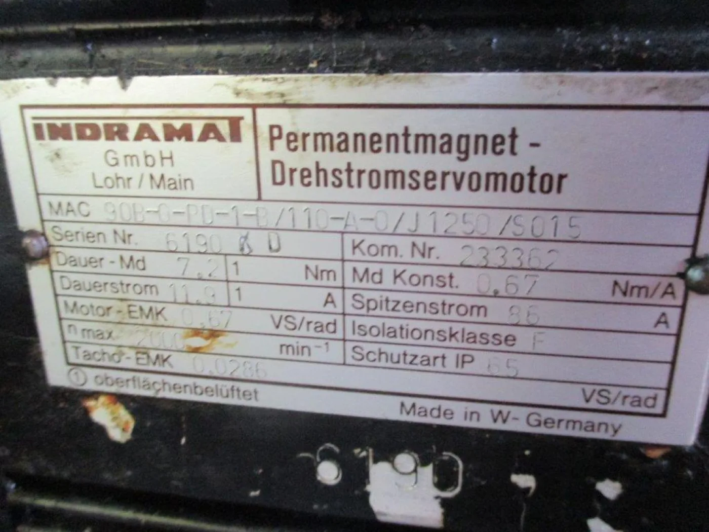 NC / KOMET PKB 200-20-112 EMAG / GACK 1986 - 5