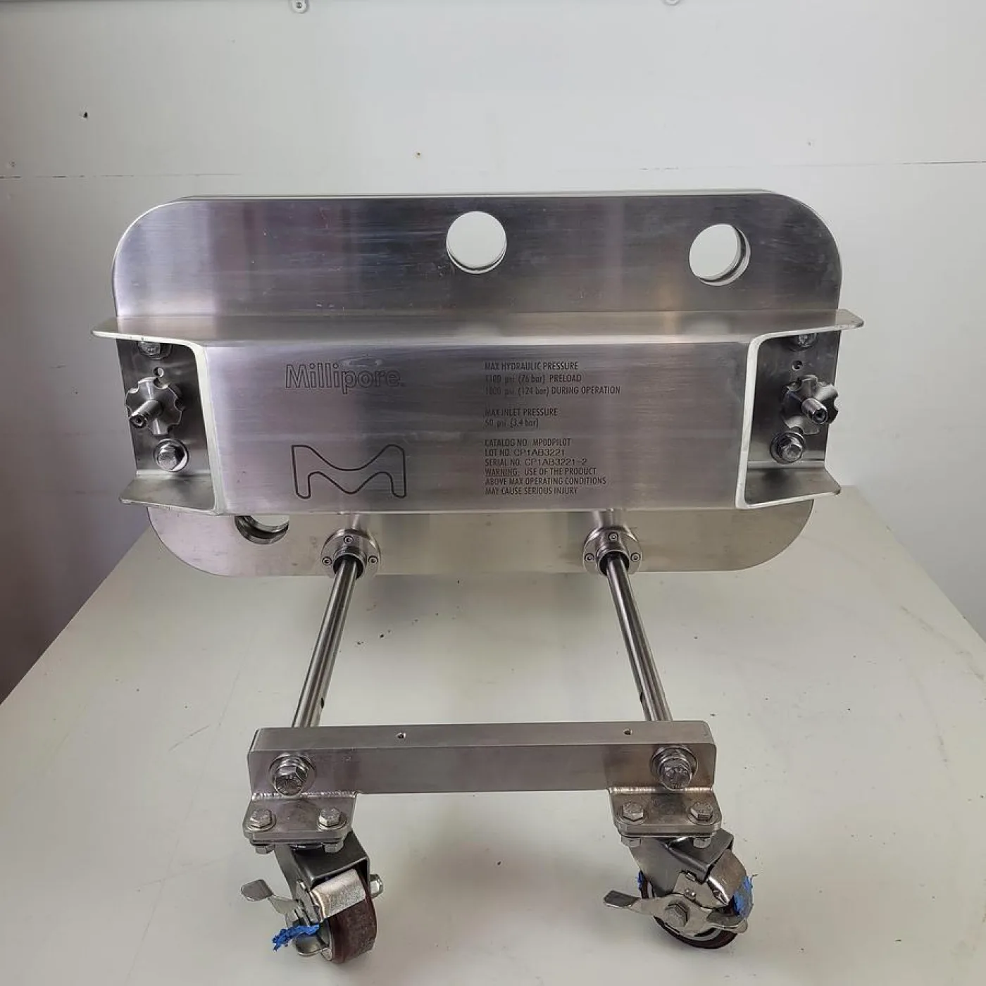 Millipore MpodPilot Enerpac Filtration System - 4