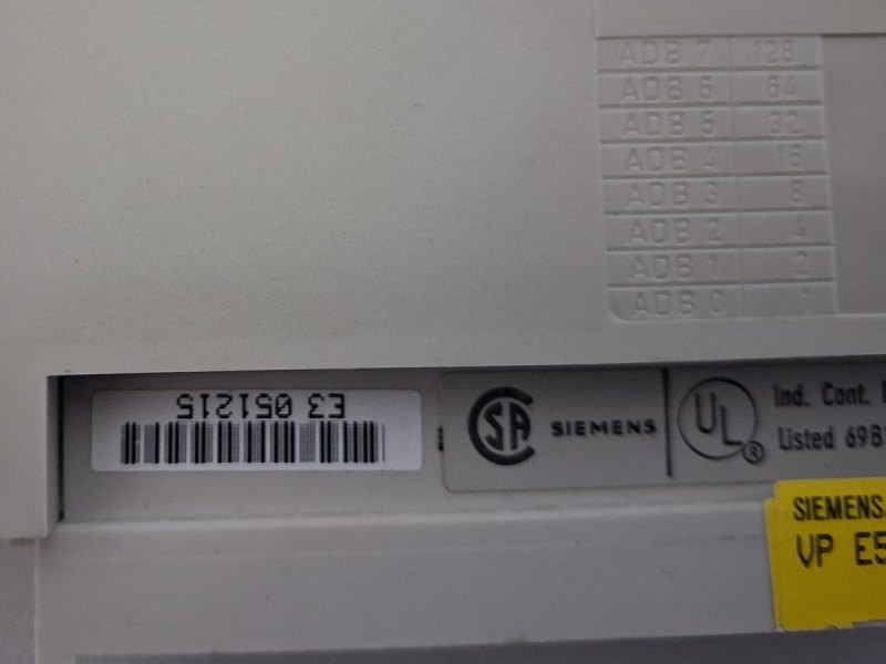 Siemens SIMATIC S5 6ES5 463-4UA12 Analog Input Module