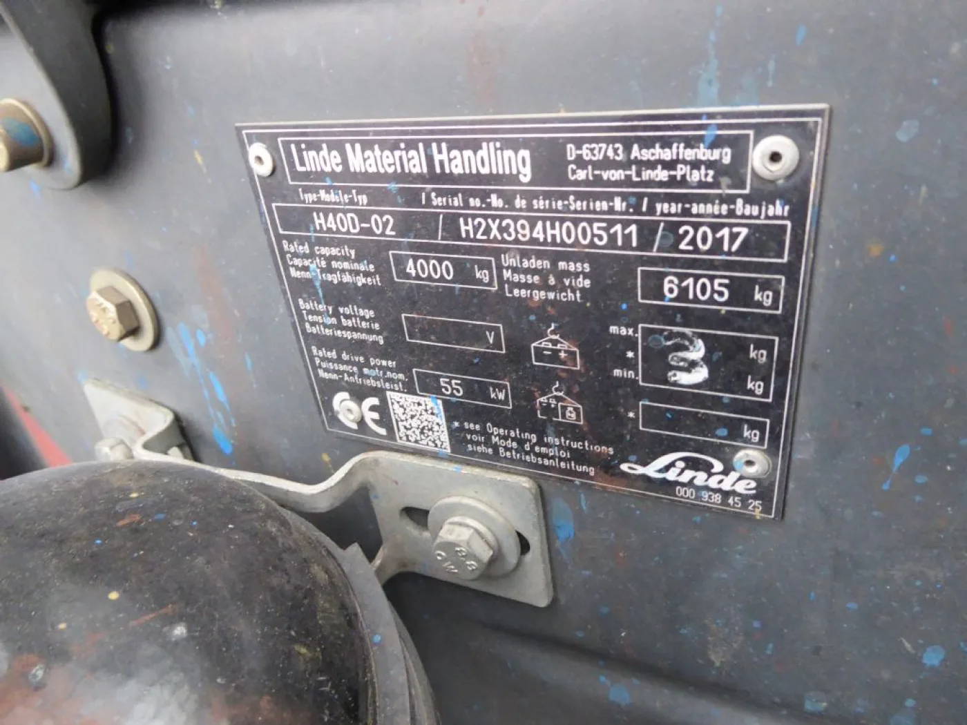 Linde H40D-02 - 3