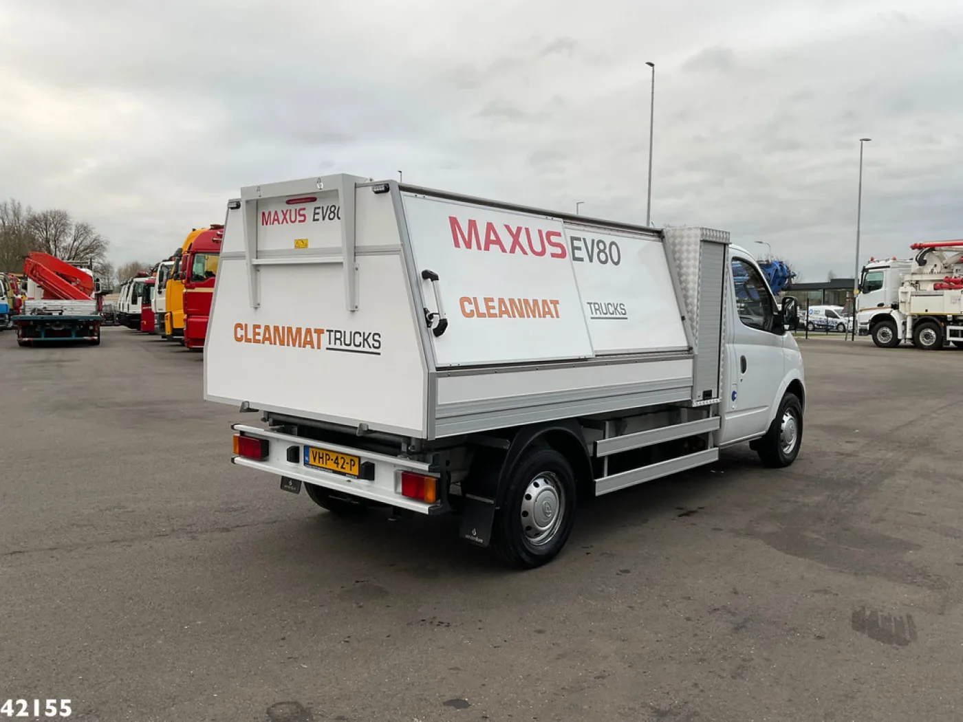 SAIC Maxus EV80 LWB Veegvuilkipper 100% elektrisch - 4