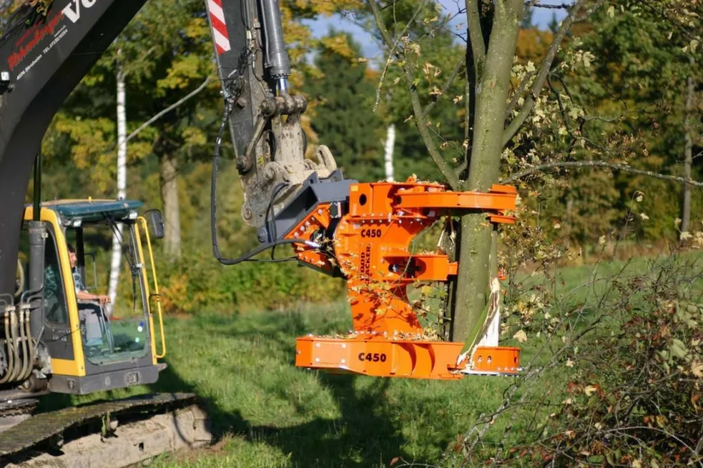 Westtech Woodcracker C450 Fällgreifer Baumschere