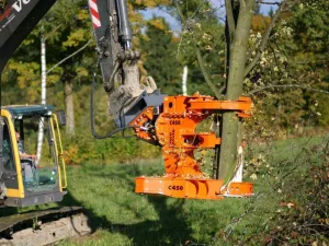 Westtech Woodcracker C450 Fällgreifer Baumschere