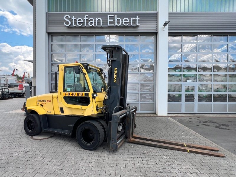 Hyster H8.0 FT9 / nur 1.426h! / Triplex: 5,52m / ZVG