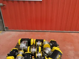 SOLENOID BUTTERFLY VALVE TOP LINE TS140 ATEX