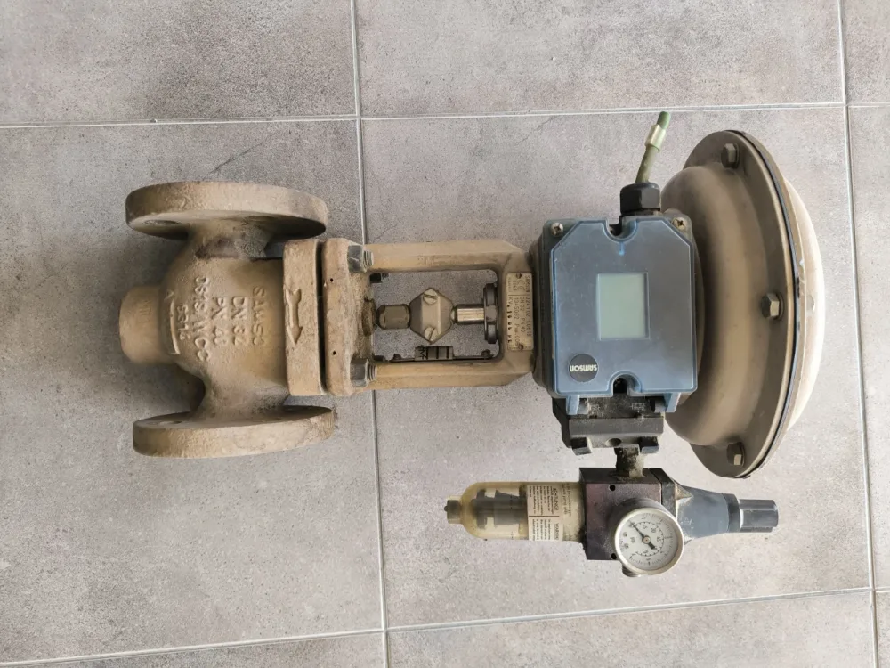 PROPORTIONAL VALVE SAMSON DN32 PN40 ATEX WITH PNEUMATIC ACTUATOR 324102