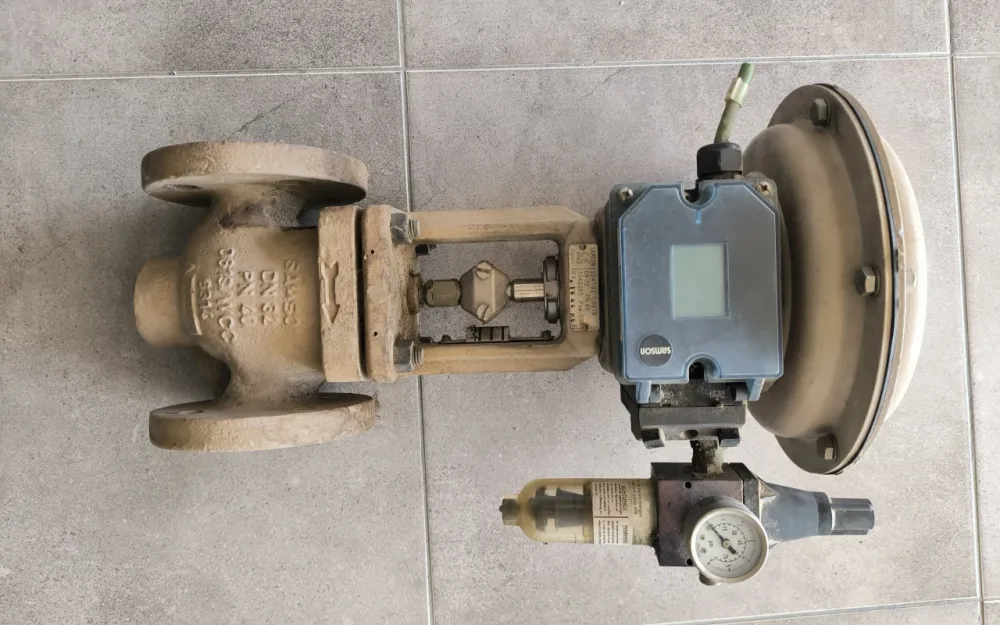 PROPORTIONAL VALVE SAMSON DN32 PN40 ATEX WITH PNEUMATIC ACTUATOR 324102