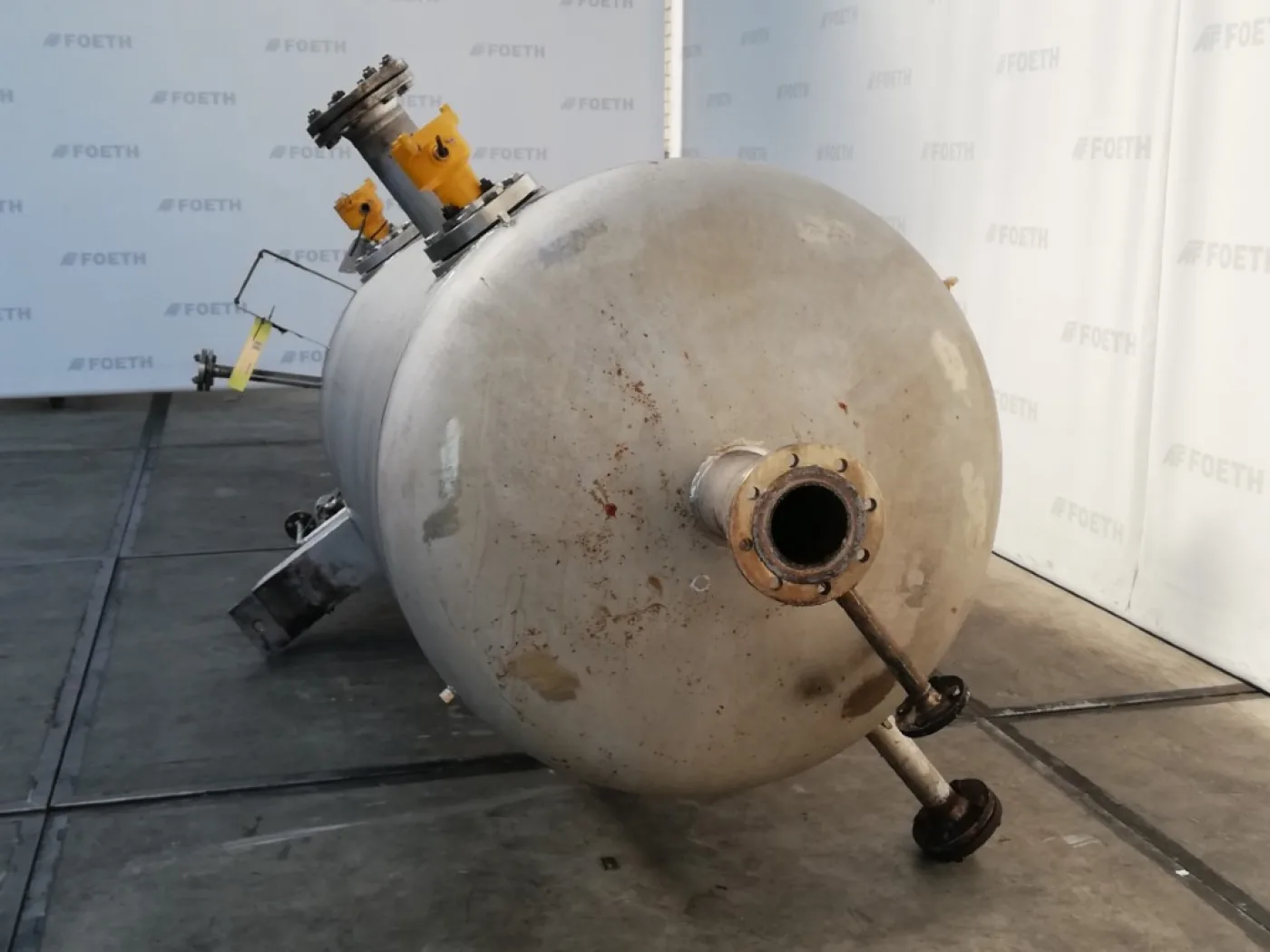 Buss-SMS Hars afloopvat - Pressure vessel - 2