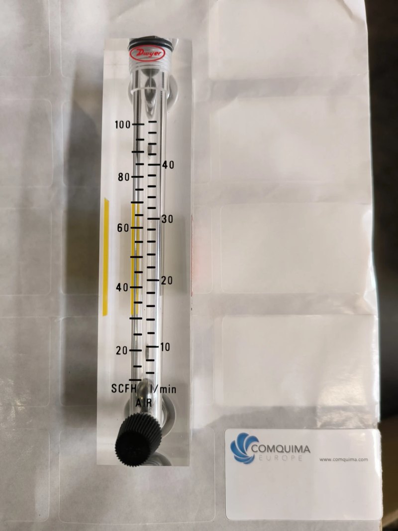 AIR FLOW METER DWYER VISI-FLOAT VFB-53D-SSV