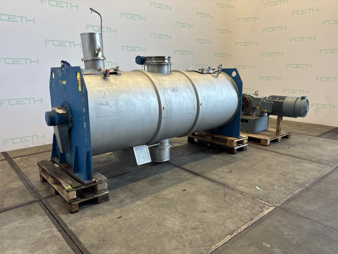 Morton FKM 3000-D-4MZ - Powder turbo mixer - 4