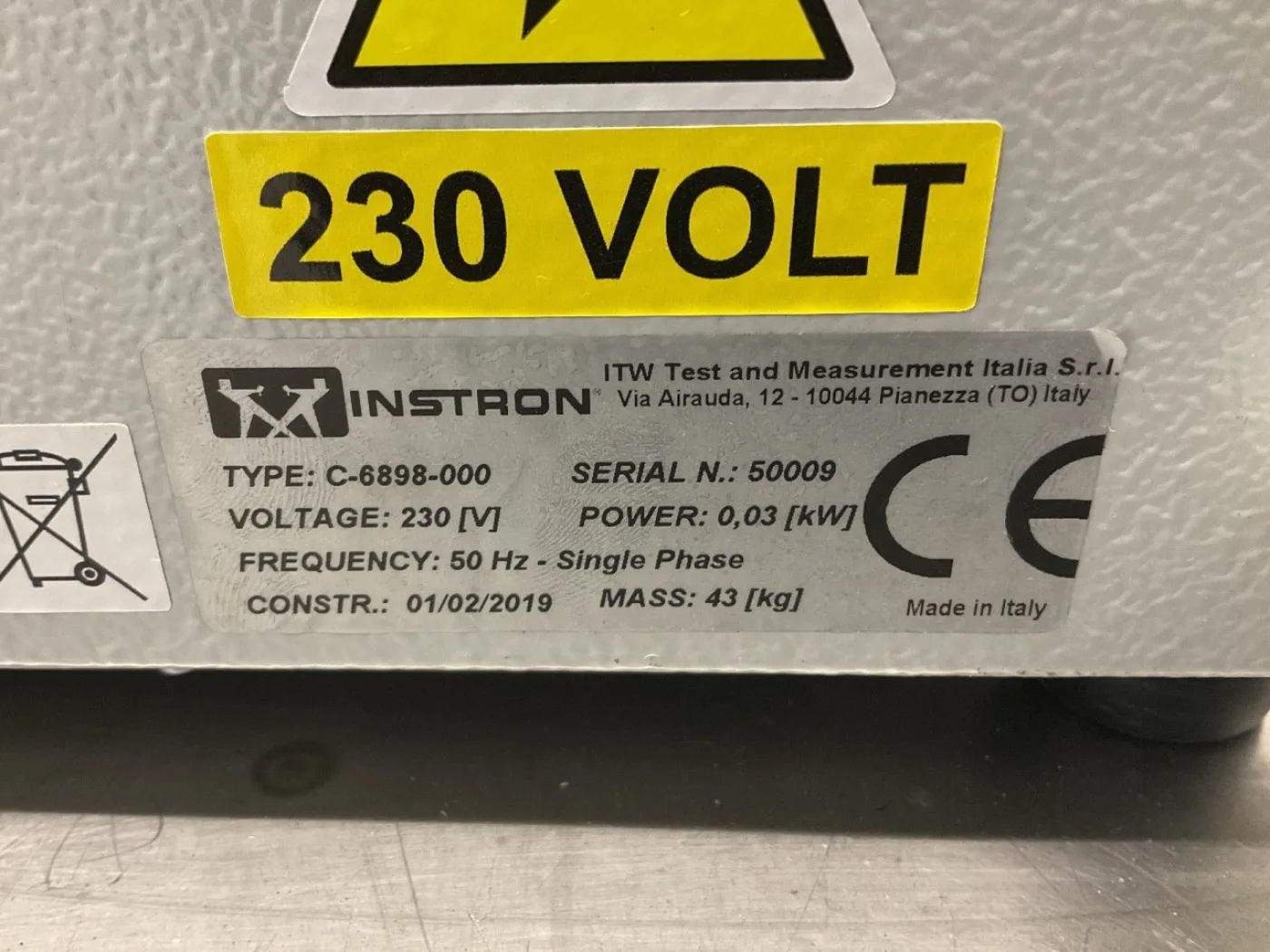 Instron C-6898-000 CEAST Notching Machine - Viscosity test machine - 4