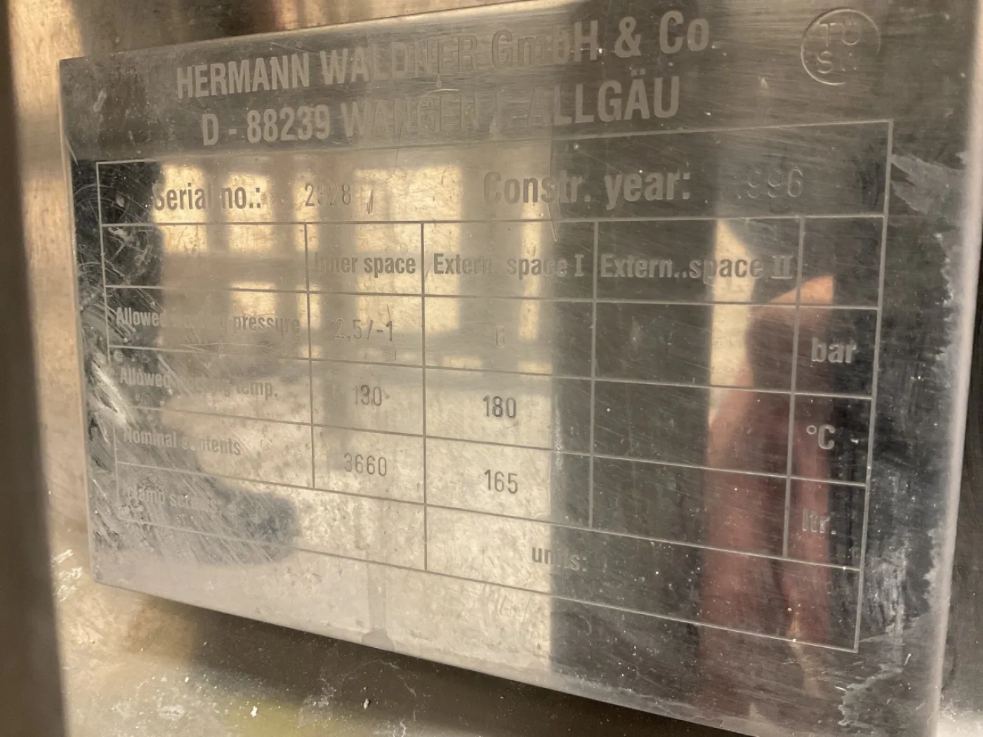 Fryma Koruma S180/3500 - Processing vessel - 1