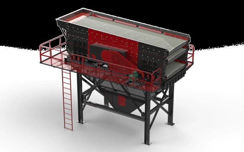 Vibration-Controlled (Adjustable Stroke) Screen