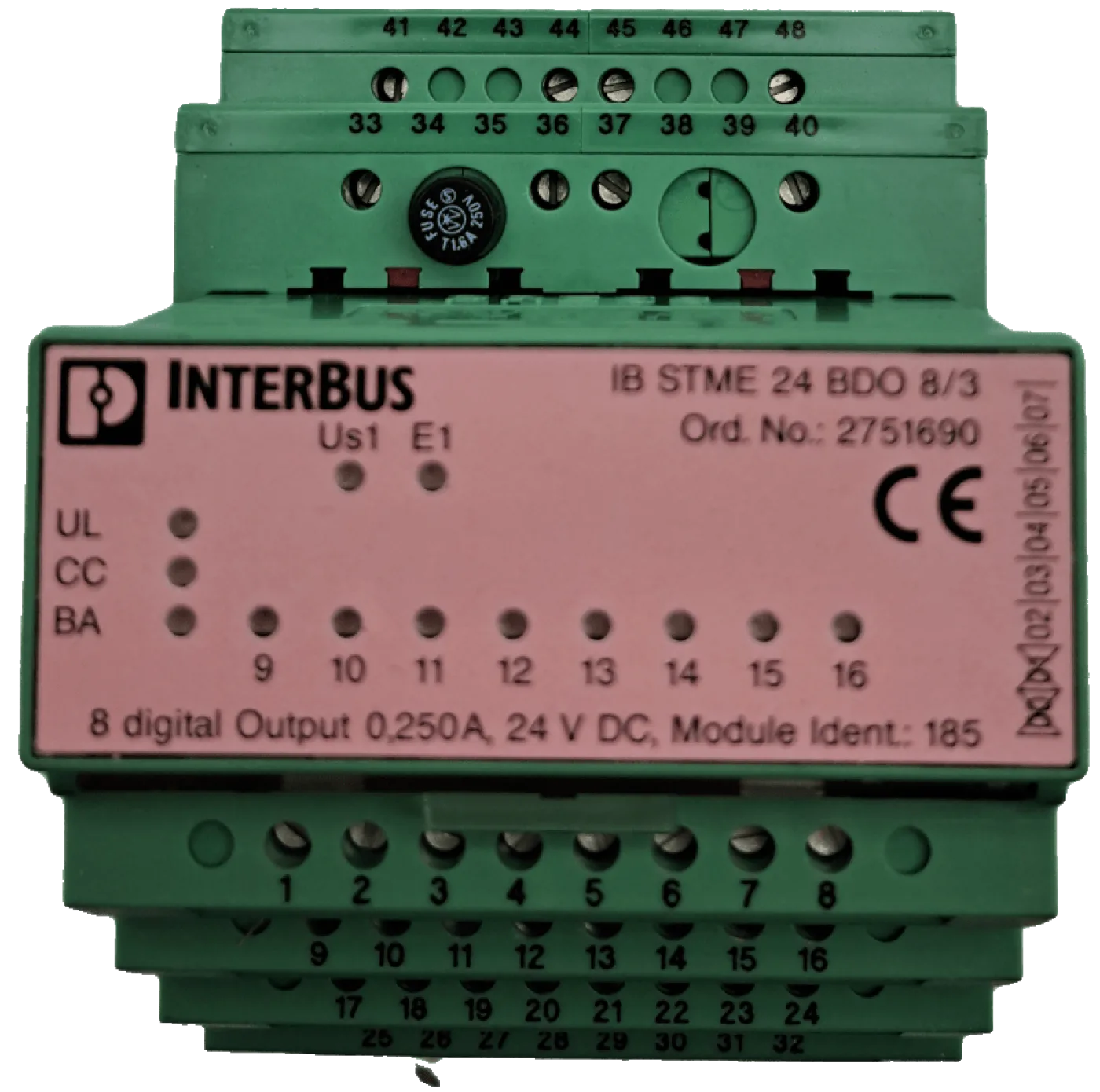 Phönix-Contact IB ST 24 BDO 8/3 / 2750811 INTERBUS-ST-Digital-Ausgabemodul - 4