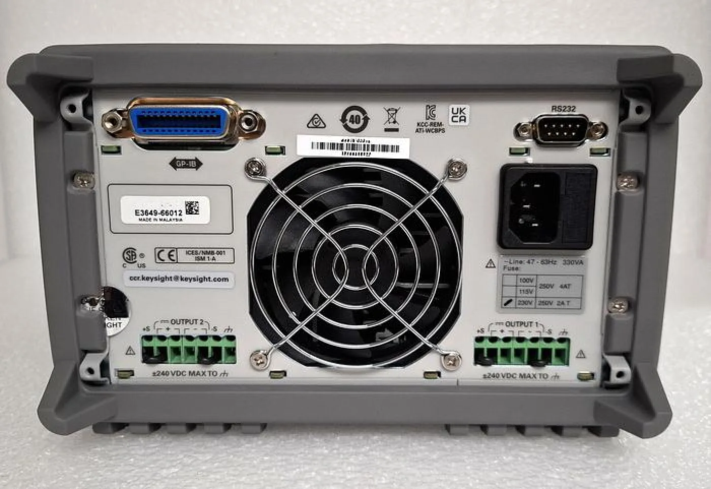 Keysight / Agilent E3649A Programmable Bench Power Supply - 5