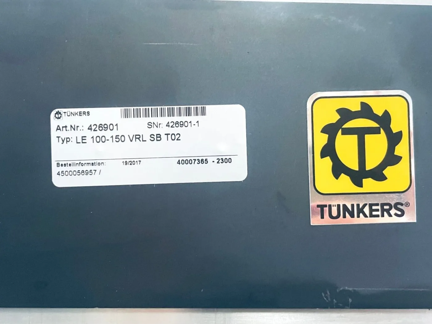 Tünkers Pneumatische Lineareinheit LE100-150 VRL SB T02 - 8