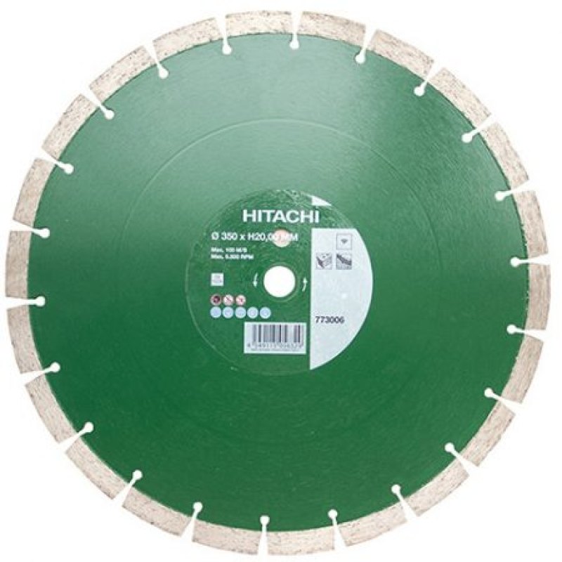 Hitachi Hikoki cirkel zaagblad harde materialen 350×25.4