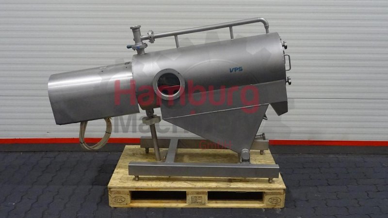 Non vibratory liquid and solid separator (whey sieve) - VPS RSF-4