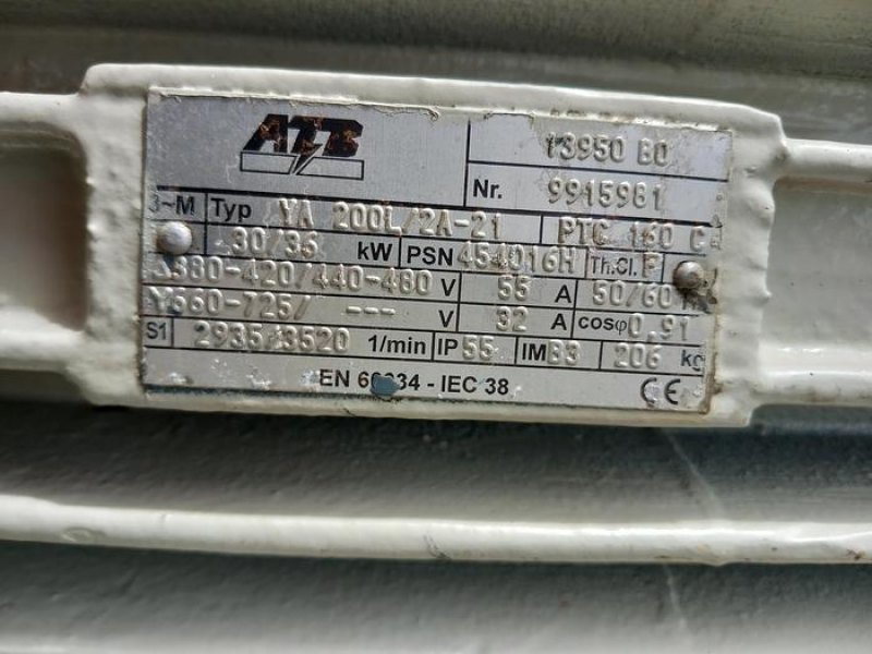 Ventilador de 30 kw PILLER