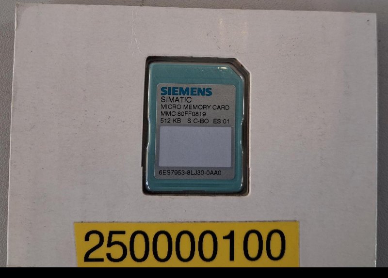 Siemens SIMATIC Micro Memory Card (MMC) 6ES7 953-8LJ30-0AA0