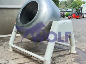 Edelstahl-Drageemaschine DRIAM - mit Kesselinhalt ca. 500 Liter