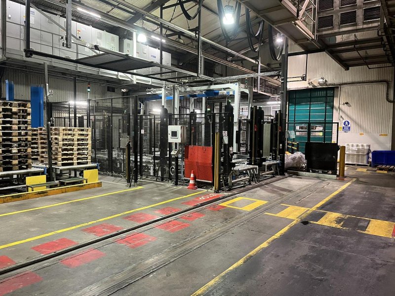 2019 Clevertech Complete lijn Palletiser, type AC422 HS1
