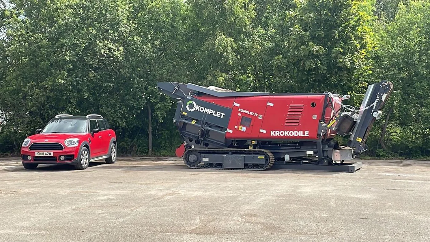 2022 Komplet Krokodile Tracked Slow-Speed Shredder - 4