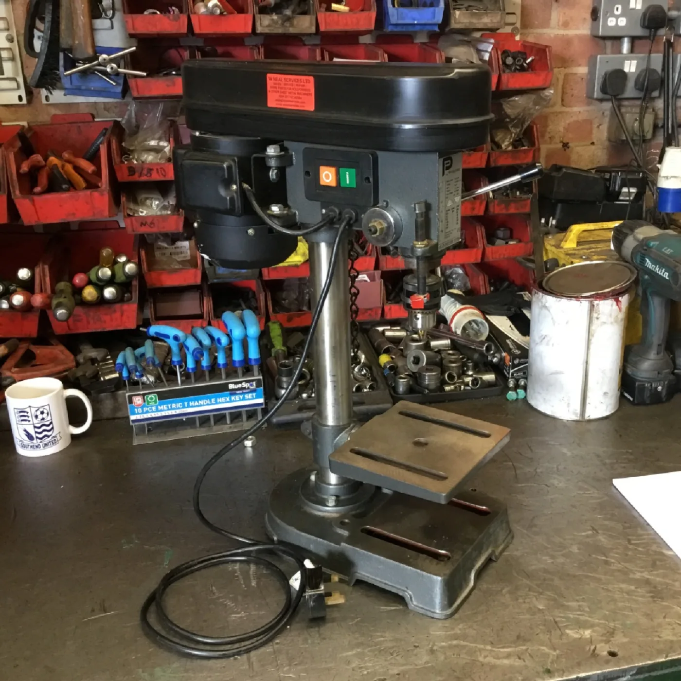 PERFORMANCE POWER TOOLS PP2505BD Bench Pillar Drill - WNS - W. Neal Services Ltd - 1