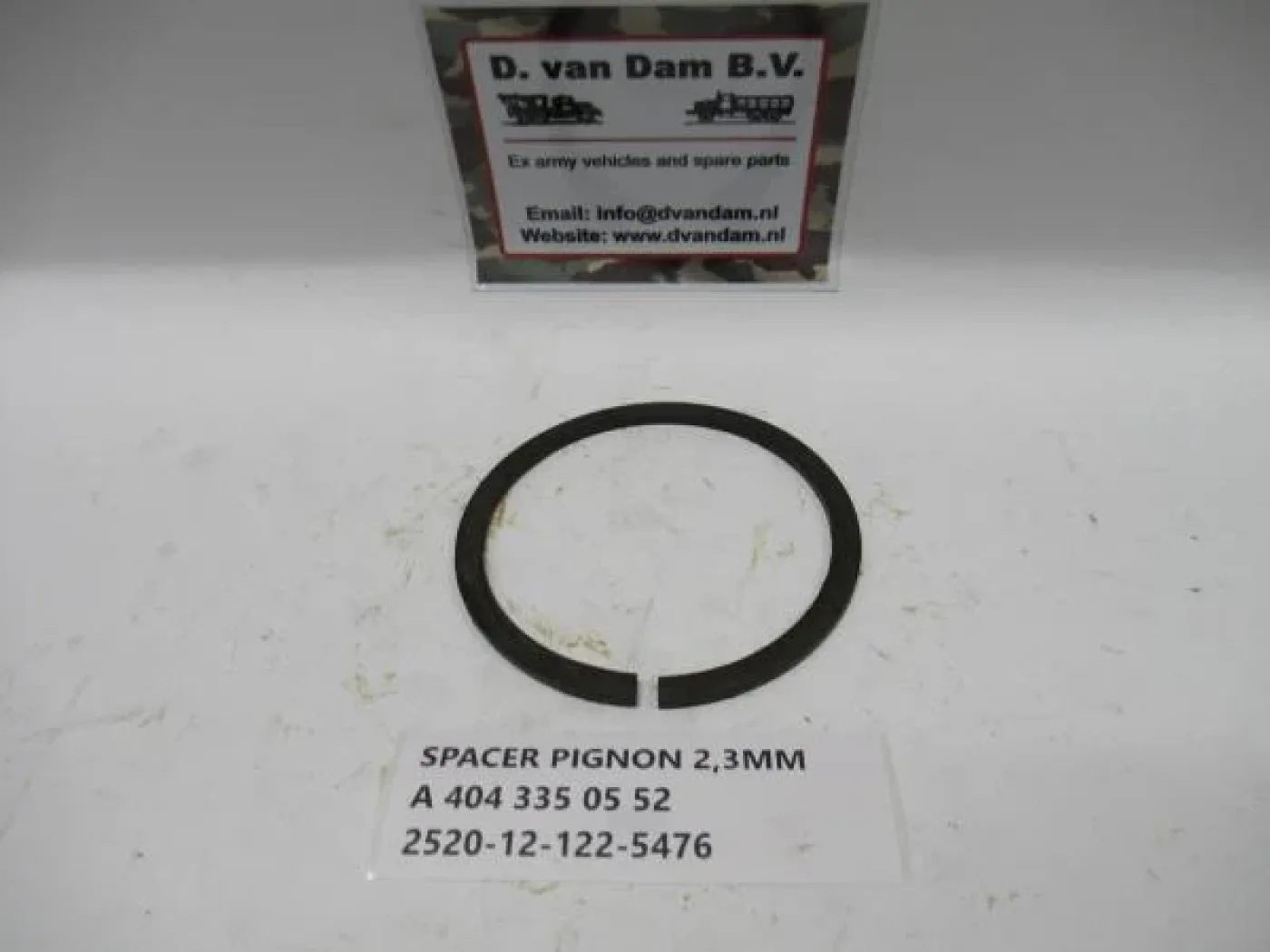 Spacer pignon 2,3MM - 1
