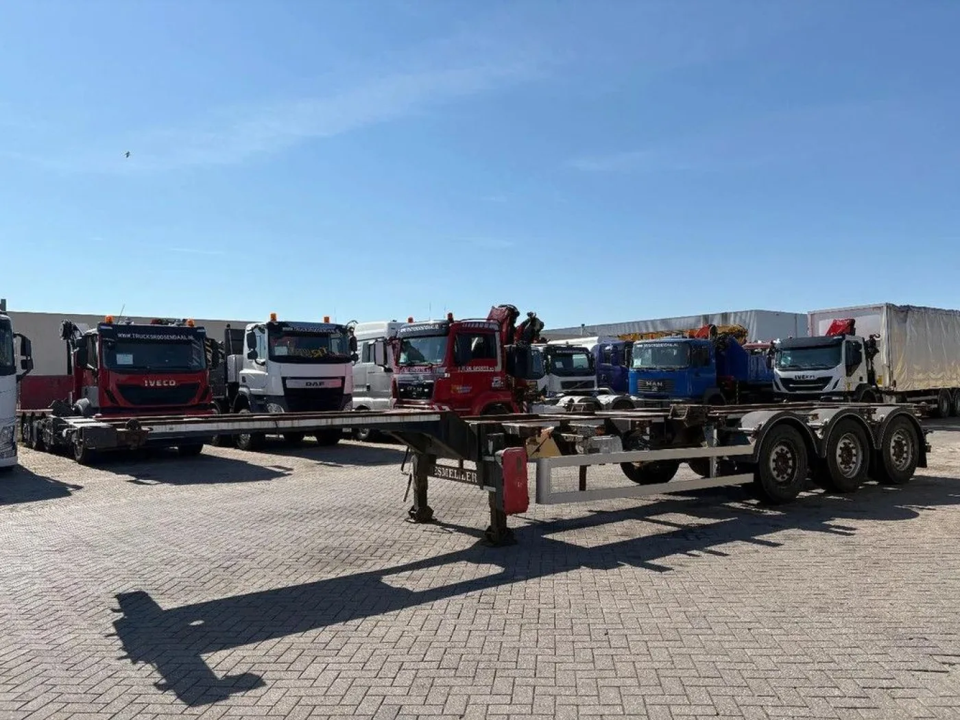 Esmeliler - CONTAINER CHASSIS + 3 AXLE SAF + EXTENDABLE - 4