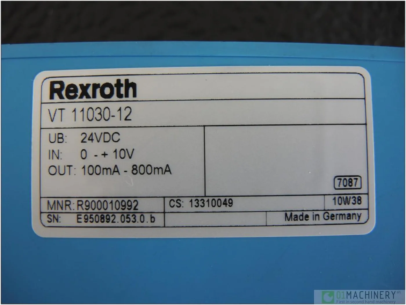 2010 REXROTH VT11030-12 AI2572 - 4