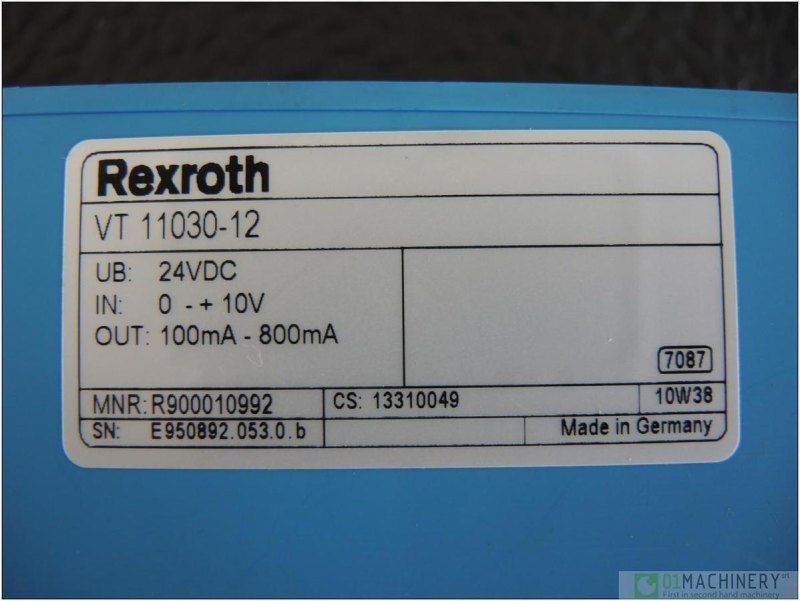 2010 REXROTH VT11030-12 AI2572
