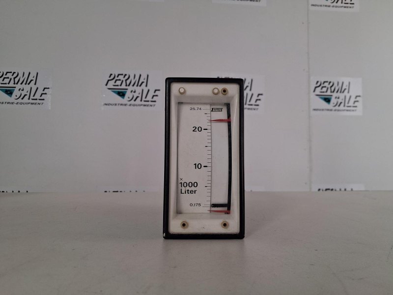 Camille Bauer Drehspulinstrument 0–1 mA 0–1000 Liter Analoganzeige