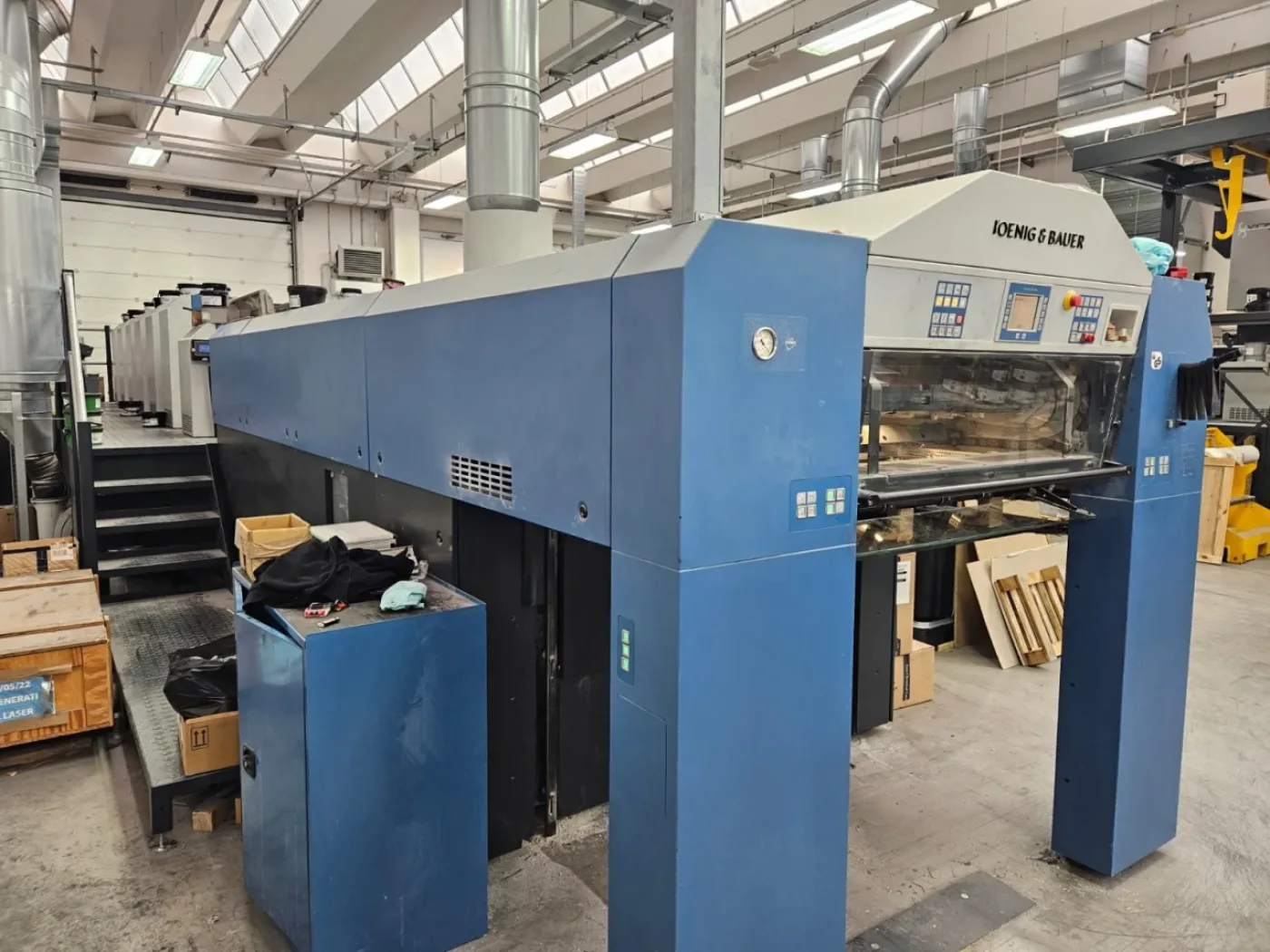 KBA Rapida 106-6+L ALV2 CX FAPC offset printing press - 7
