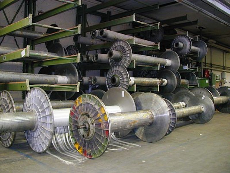 24x Warp beam, flange 800mm