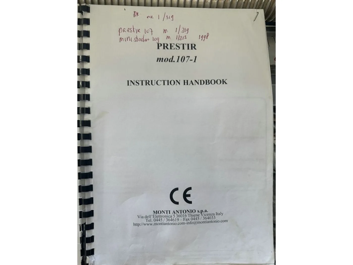 Monti Antonio - belt press for pre-stretching of continuously knitted pieces - 5