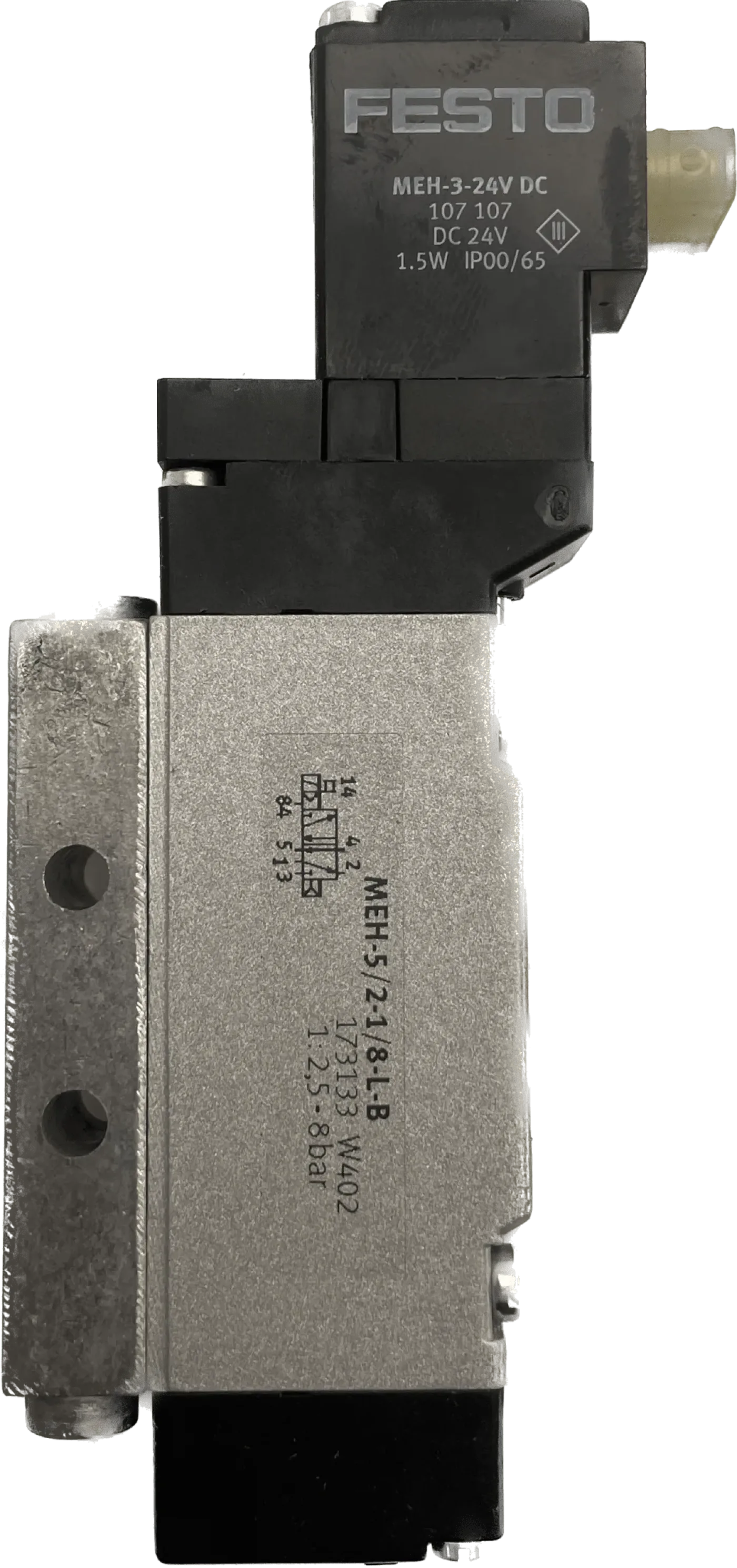 Festo Magnetventil MEH-5/2-1/8-L-B - 3
