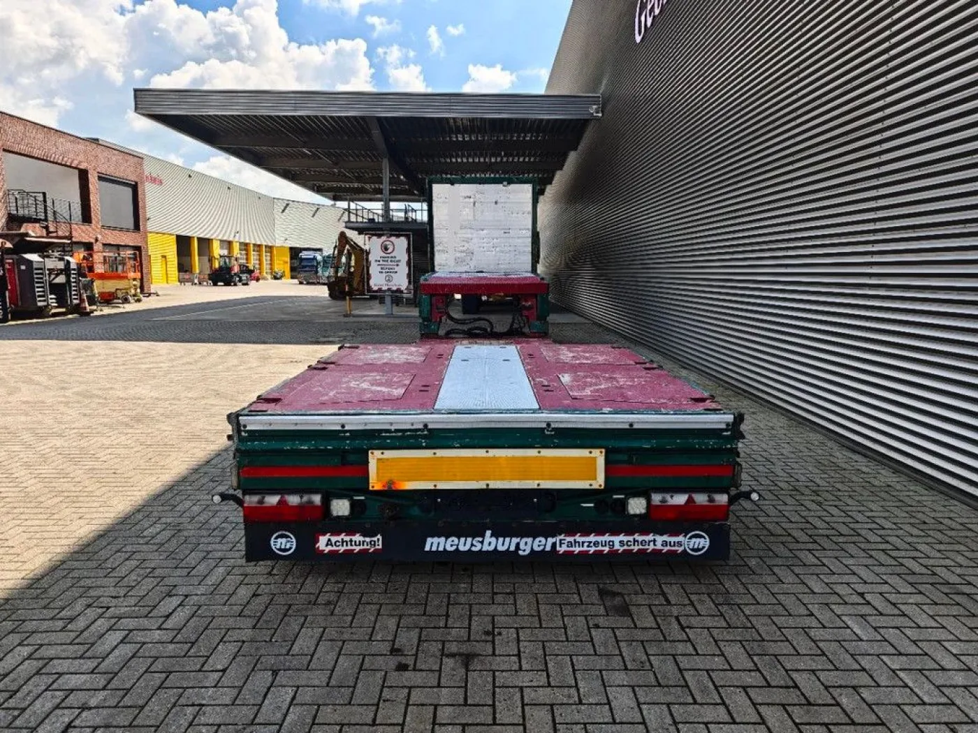 MEUSBURGER MTS-2 5.4 Meter Extandable 12 Tons Axles! - 5