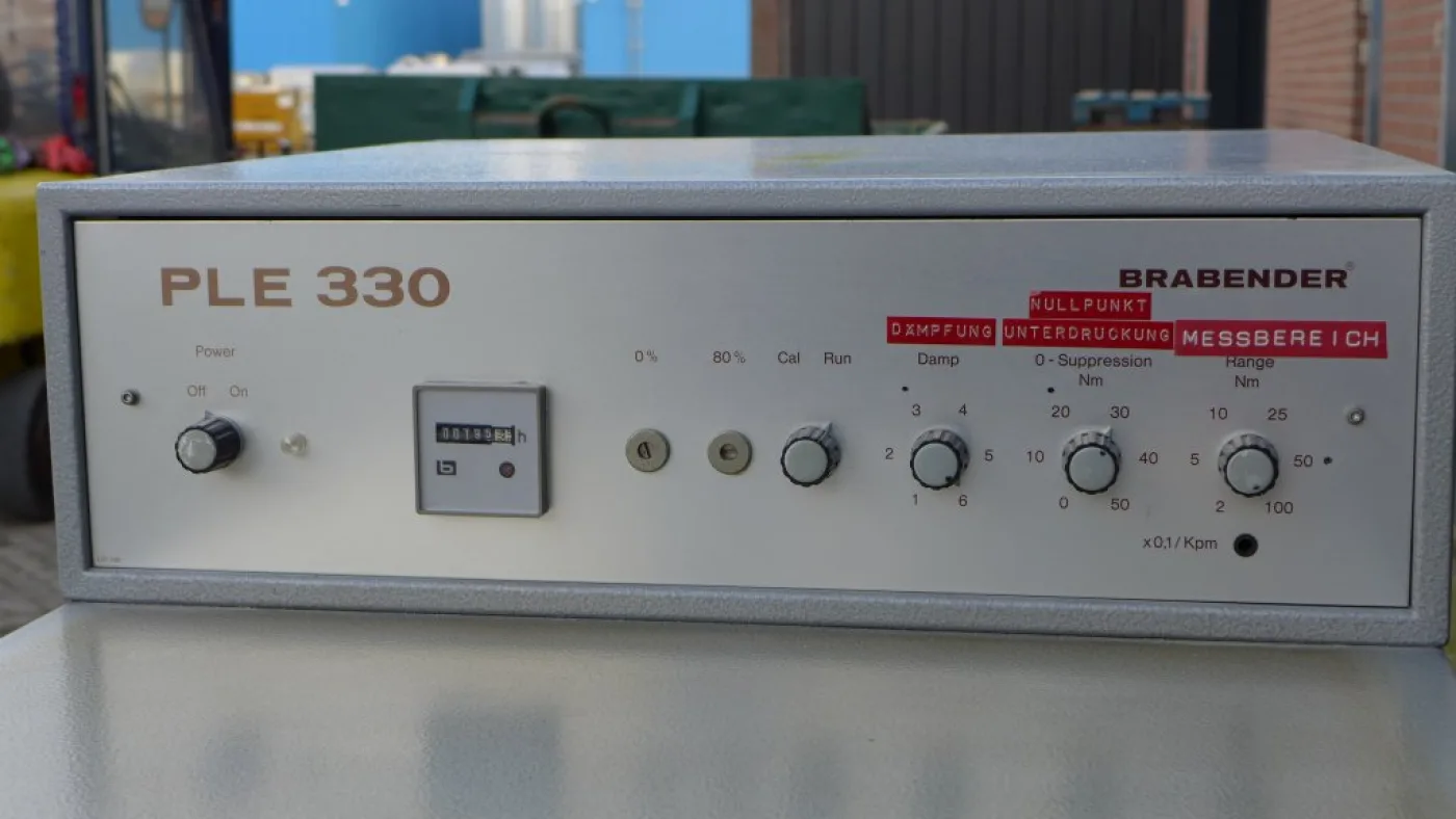Brabender Plasti-corder PLE330+ - Viscosity test machine - 3