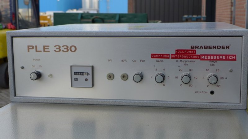 Brabender Plasti-corder PLE330+ - Viscosity test machine