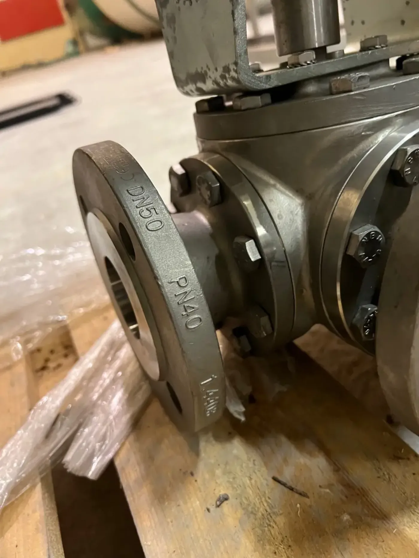 USED ATEX SOLENOID VALVE STAINLESS STEEL 316 4 WAY DN50 - 2