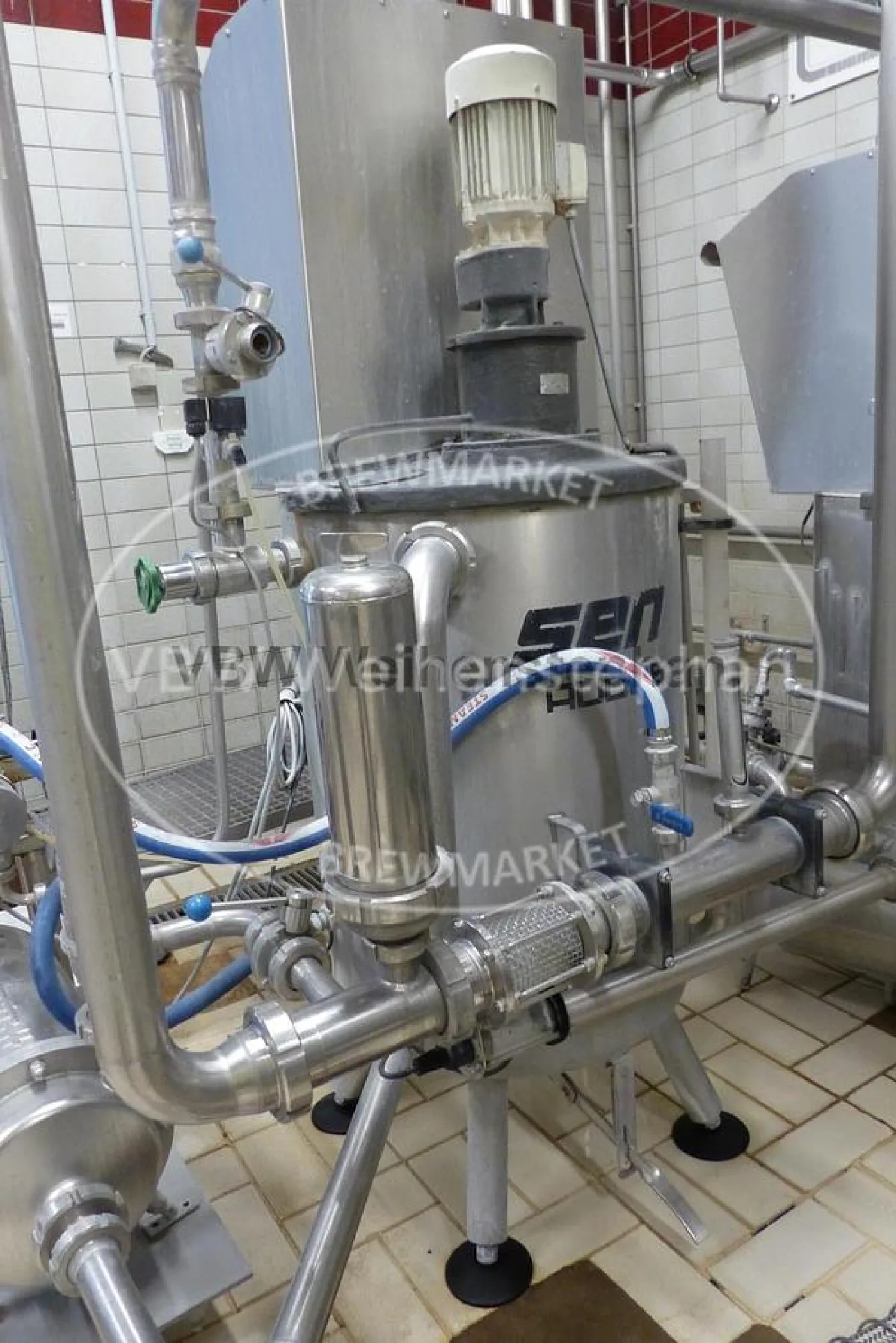 Kieselgur dosing system - 5