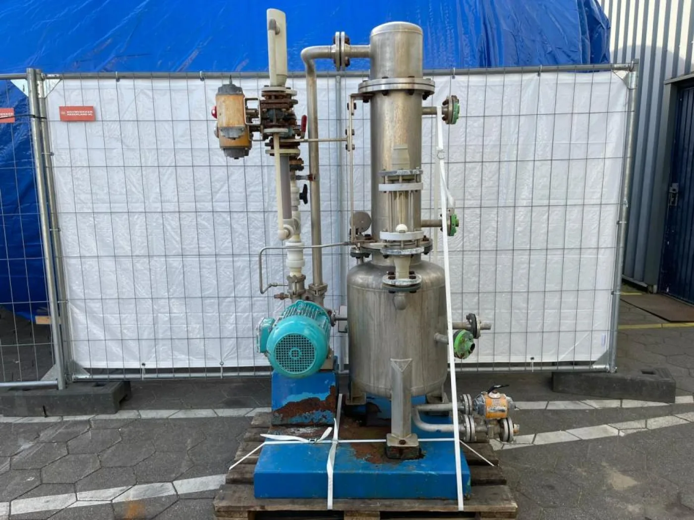 1994 Sulzer Burckhardt Liquid ring vacuum system - 7